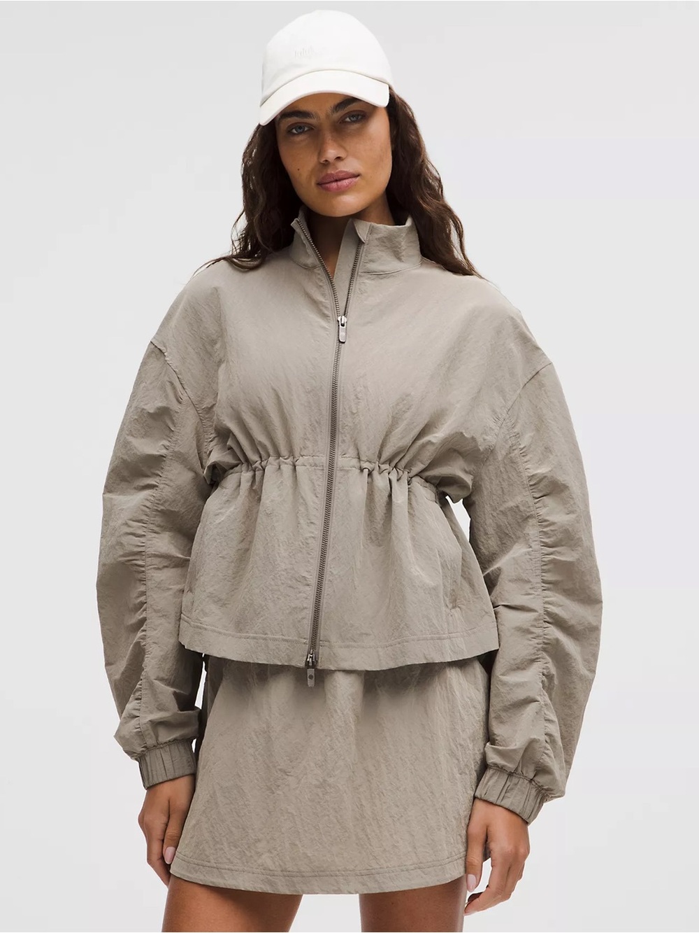 Lululemon crinkle cinchable jacket